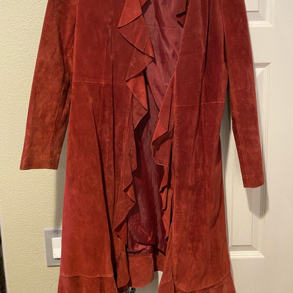 Suede coat - Picture 3 of 3